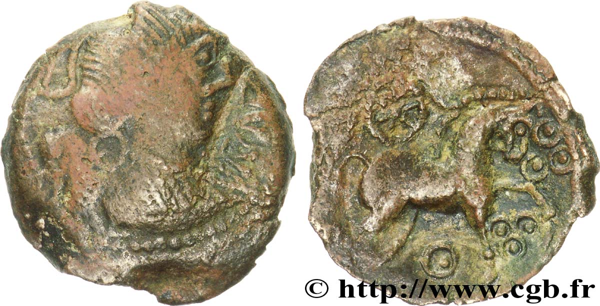 MELDES (Région de Meaux) Bronze ROVECA, classe V TB+/TTB