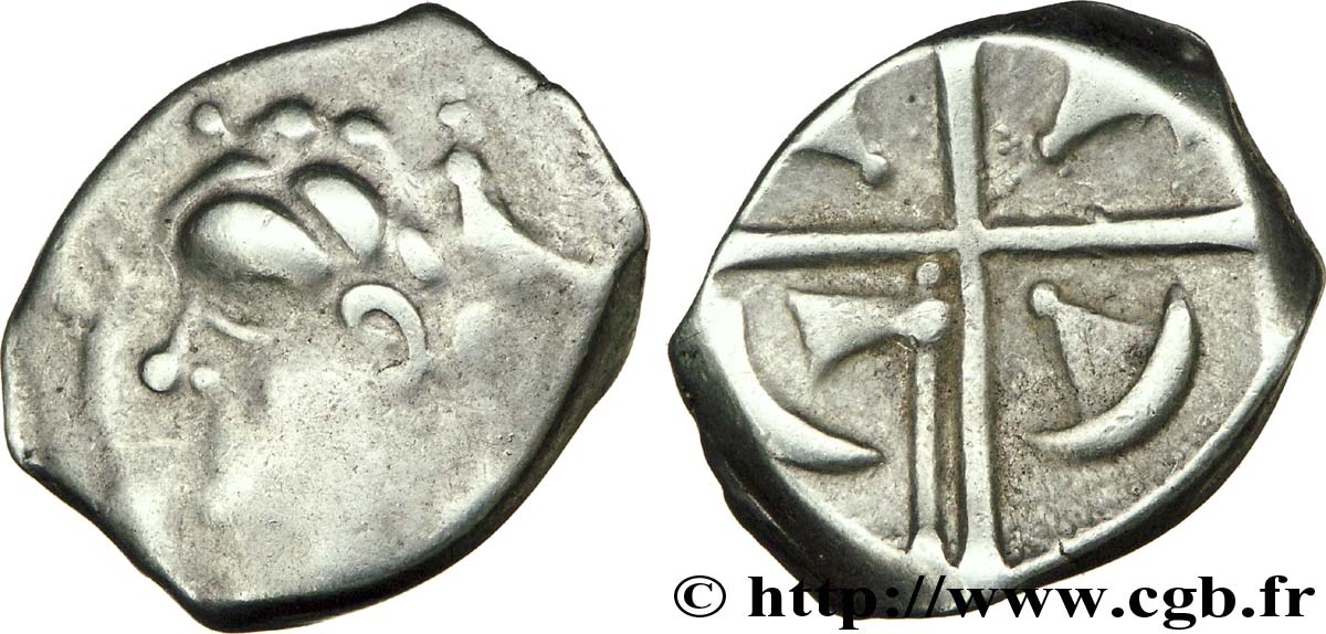 GALLIEN - SÜDWESTGALLIEN - VOLCÆ TECTOSAGES (Region die Toulouse) Drachme “au style languedocien”, S. 272 S/fVZ