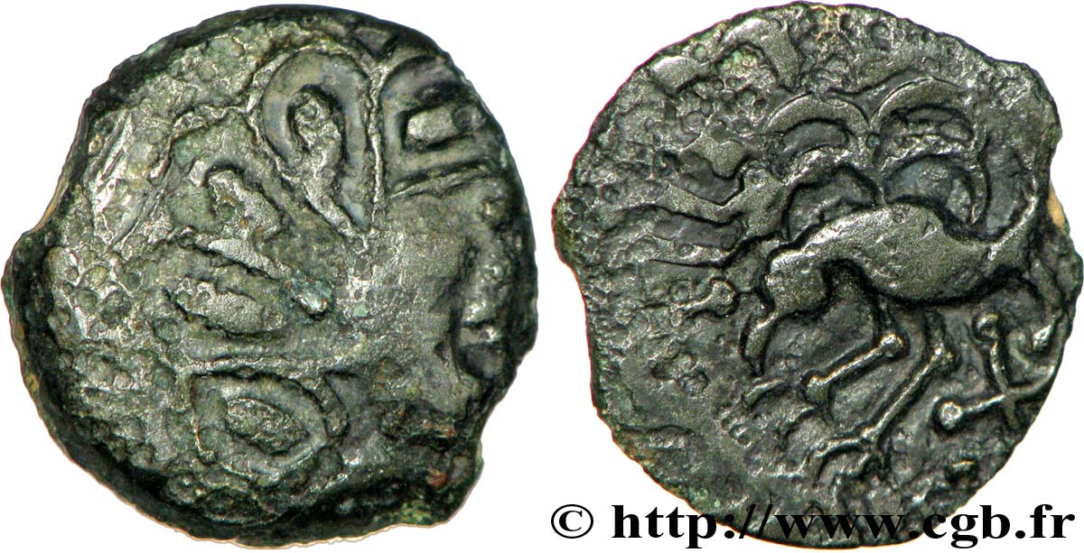 SÉNONS (région de Sens) Bronze YLLYCCI à l’oiseau, classe V TB/TB+