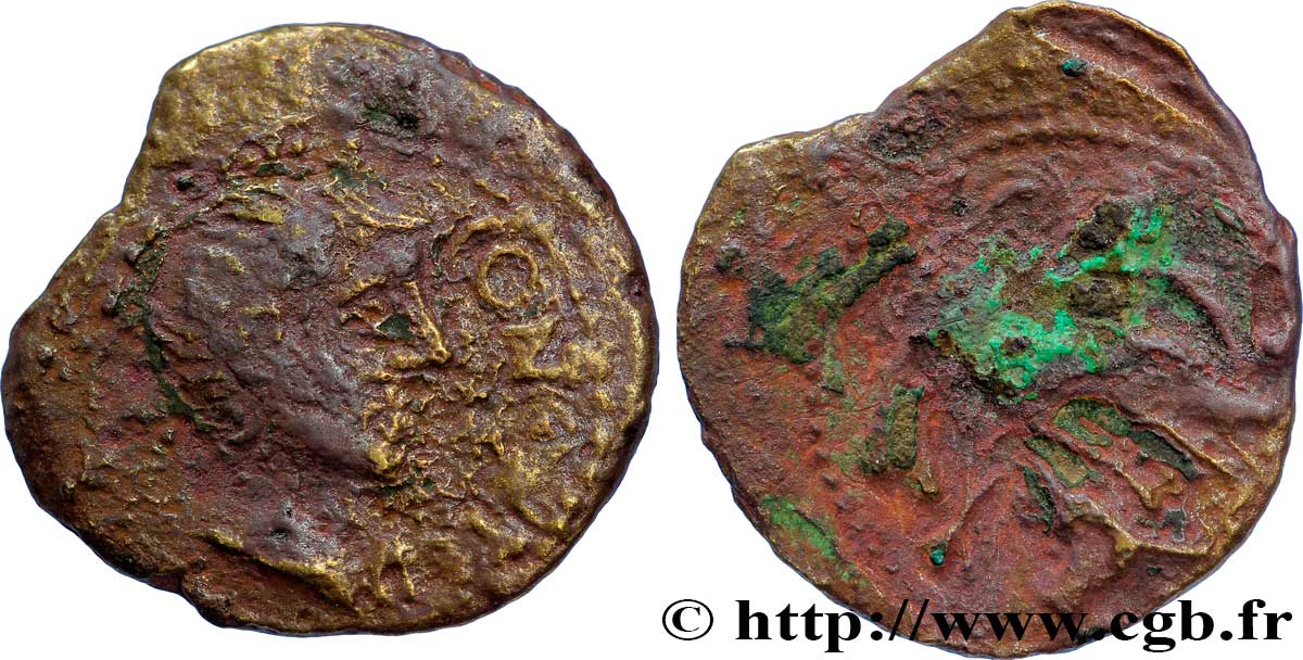 SANTONES (Area of Saintes) Bronze CONTOVTOS (quadrans) MB
