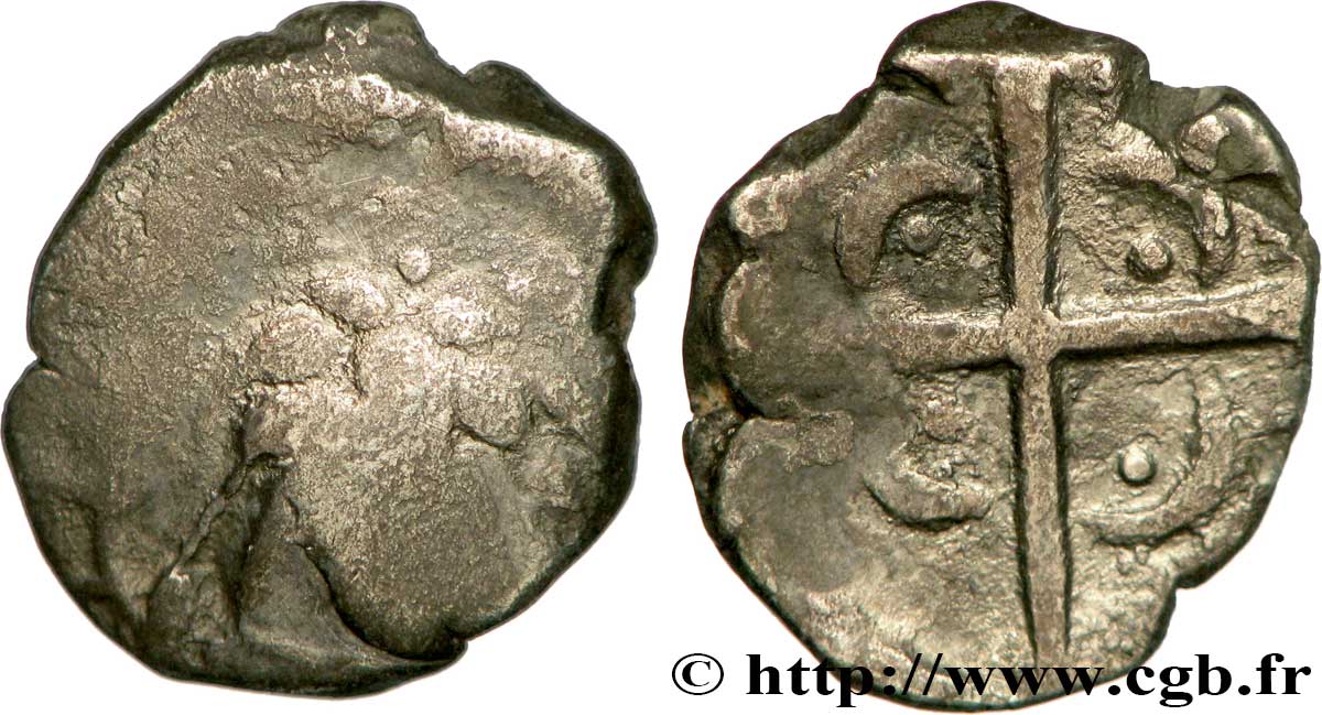 GALLIA - SOUTH WESTERN GAUL - LONGOSTALETES (Area of Narbonne) Drachme “au style languedocien”, S. 279 VF/XF