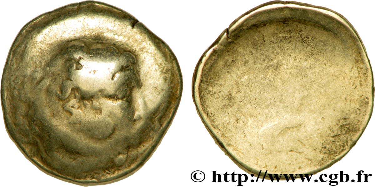 CELTES DU DANUBE - IMITATIONS DES TÉTRADRACHMES D ALEXANDRE III ET DE SES SUCCESSEURS Tétradrachme, imitation du type de Philippe III TB