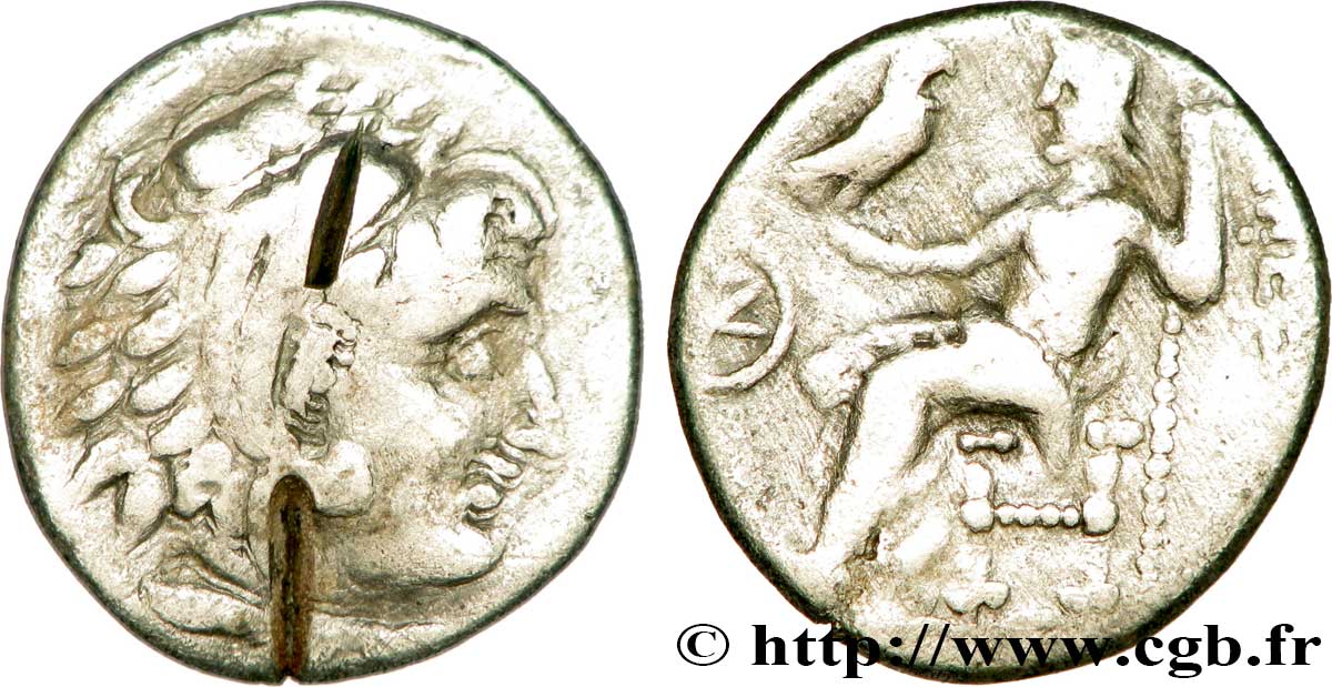 DANUBIAN CELTS - TETRADRACHMS IMITATIONS OF ALEXANDER III AND HIS SUCCESSORS Drachme, imitation du type de Philippe III XF