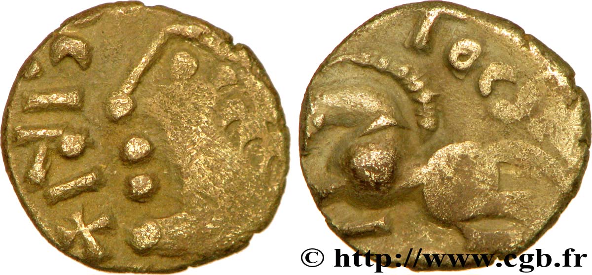 SÉQUANES (Région de Besançon) Denier TOGIRIX TTB/TB+