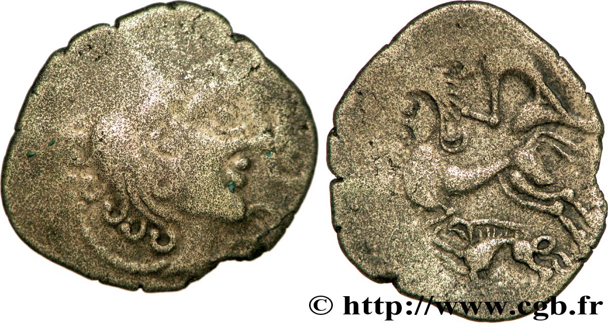 VENETI (Region die Vannes) Statère de billon, classe III fSS/SS
