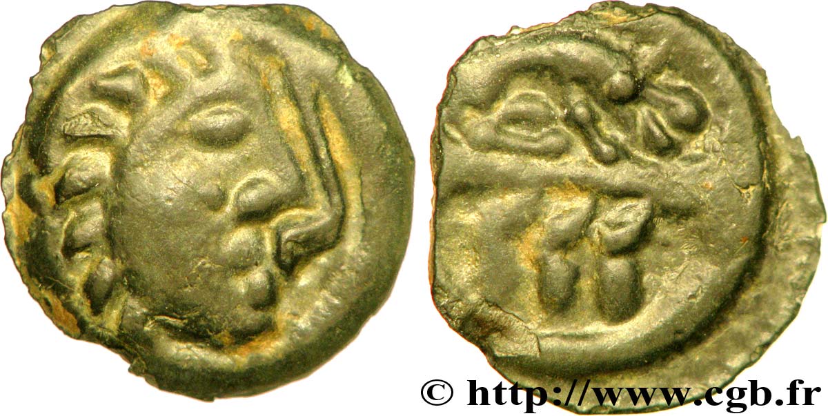 BELLOVAQUES (Région de Beauvais) Potin “à la cigarette” TTB