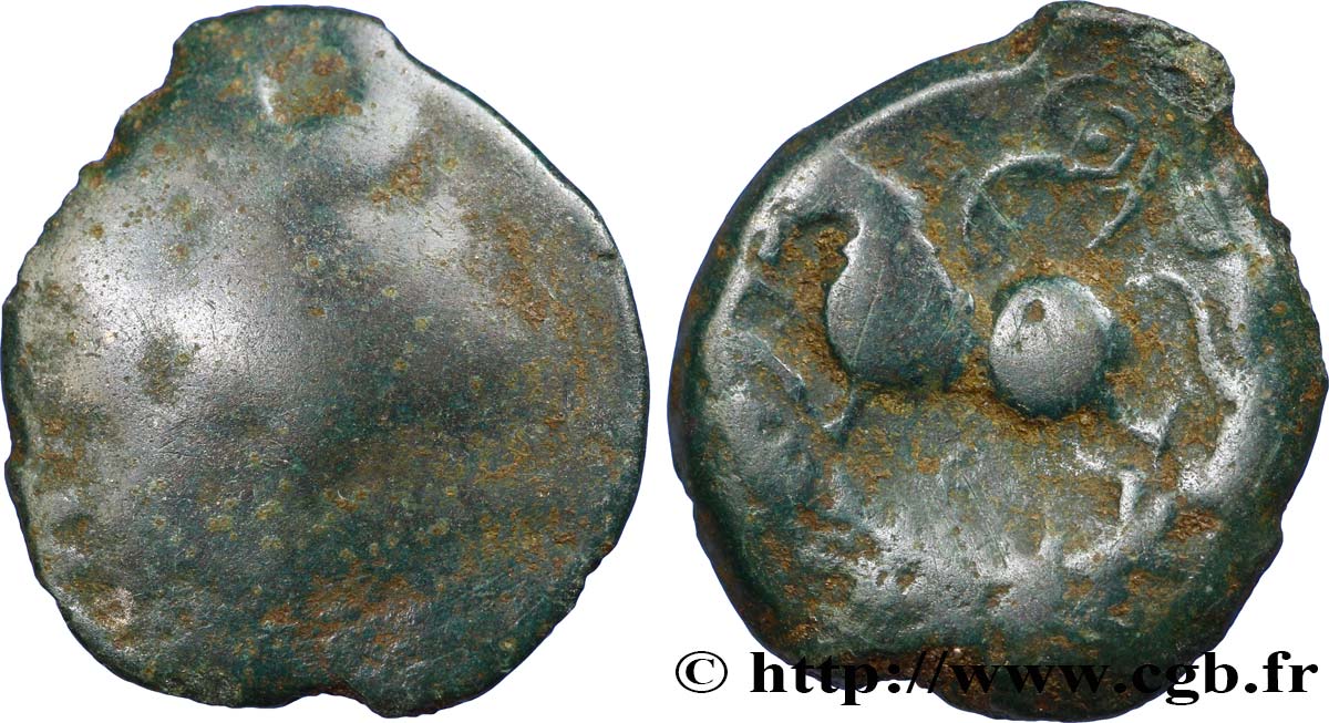 GALLIA BELGICA - SUESSIONES (Región de Soissons) Bronze CRICIRV RC/BC