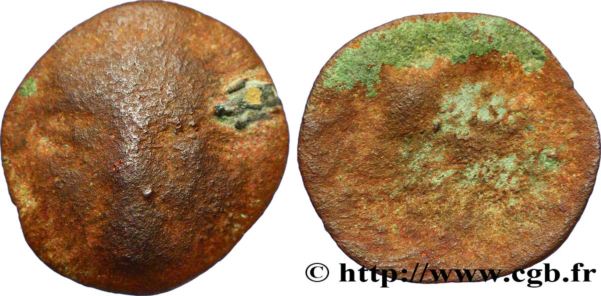 SEGUSIAVI / ÆDUI, Incerti (Regione di Feurs (Forez) / Mont-Beuvray)
 Bronze SECISV à la tête de face q.MB