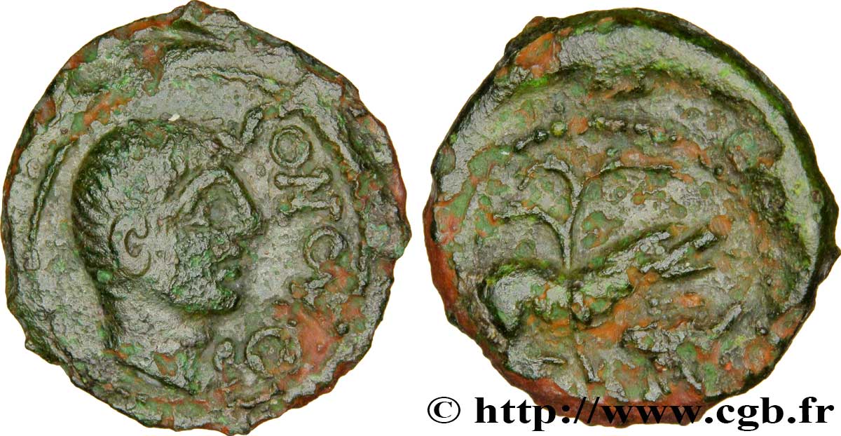 GALLIA - SANTONES / MID-WESTERN, Unspecified Bronze CONTOVTOS (quadrans) XF