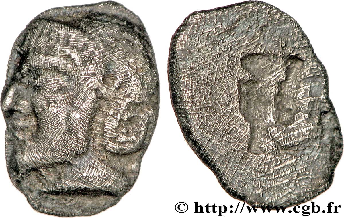 MASSALIEN - MARSEILLES Litra du type du trésor d Auriol à la tête d Artémis SS