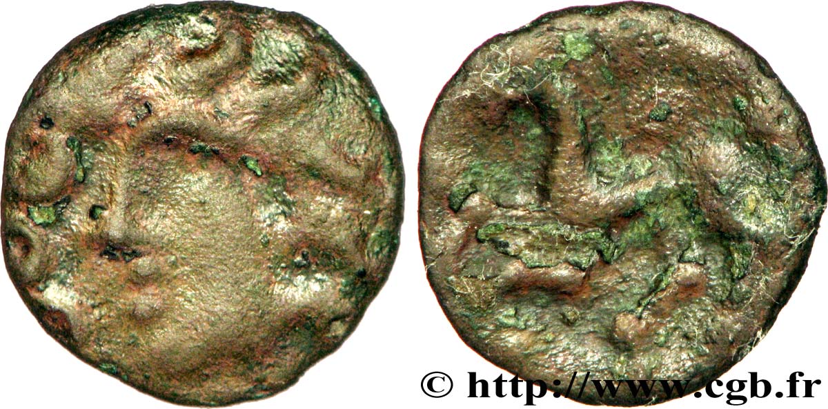 AMBIENS (Région d Amiens) Bronze au cheval TB