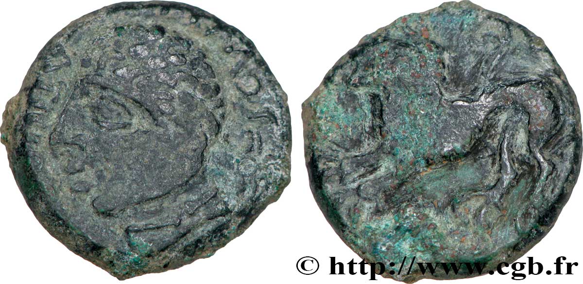 GALLIA BELGICA - REMI (Regione di Reims) Bronze ATISIOS REMOS, classe III BB