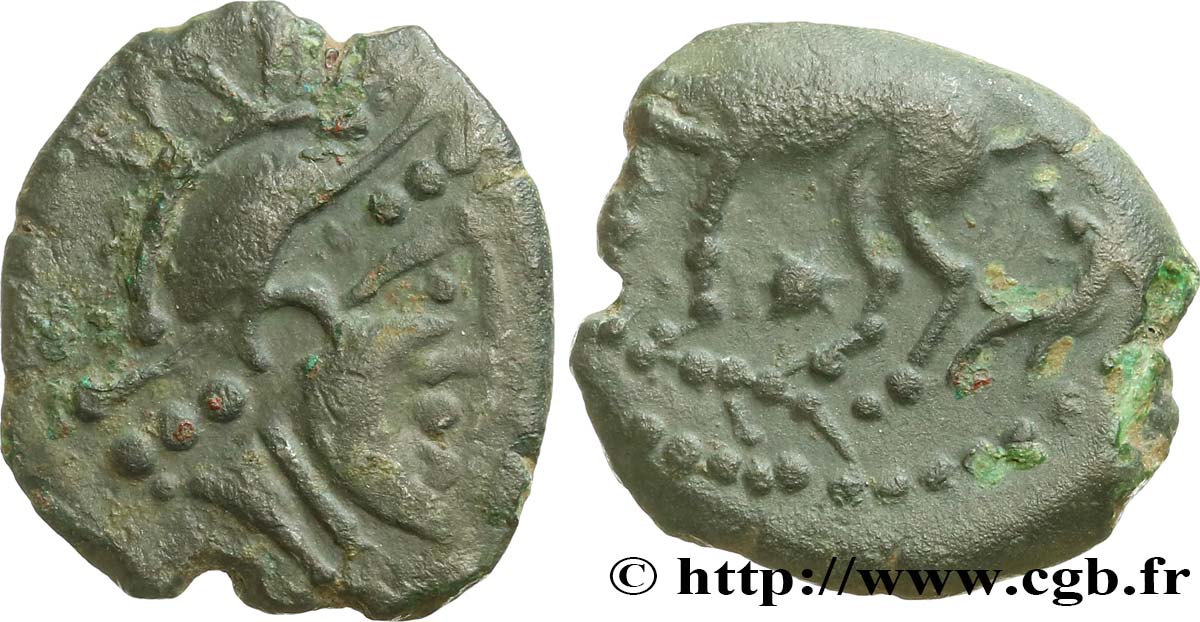 GALLIA - ANDECAVI (Regione di Angers) Bronze ANDIIACA - DT. S 2662 A BB