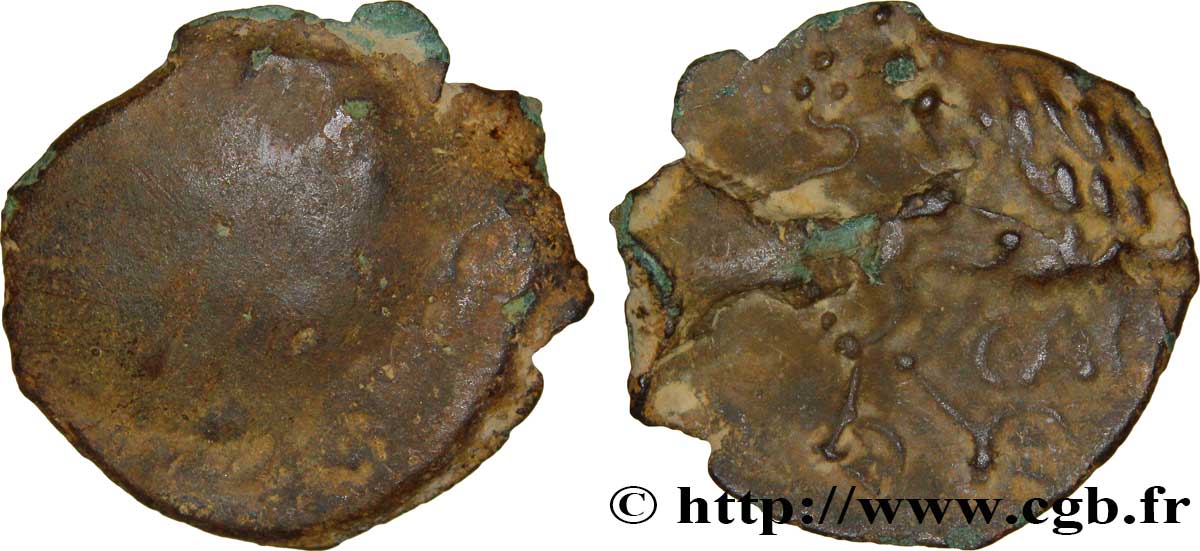GALLIA - BITURIGES CUBI (Area of Bourges) Bronze CAMBIL VG/VF