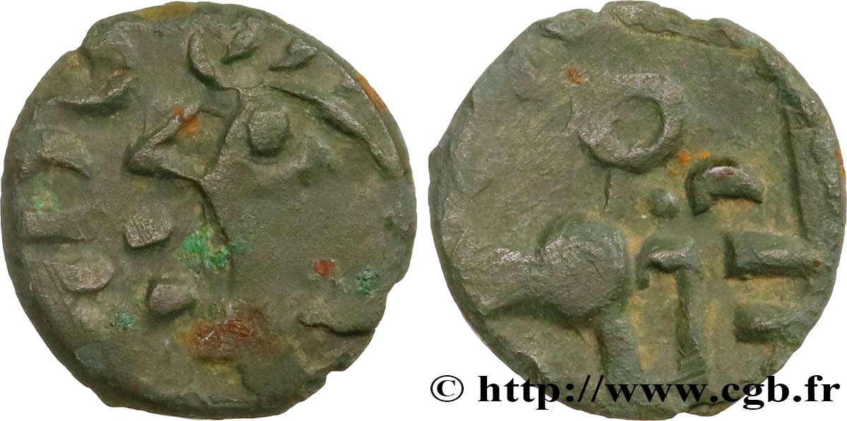 GALLIA BELGICA SEQUANI (Regione di Besançon) Bronze TOGIRIX BB
