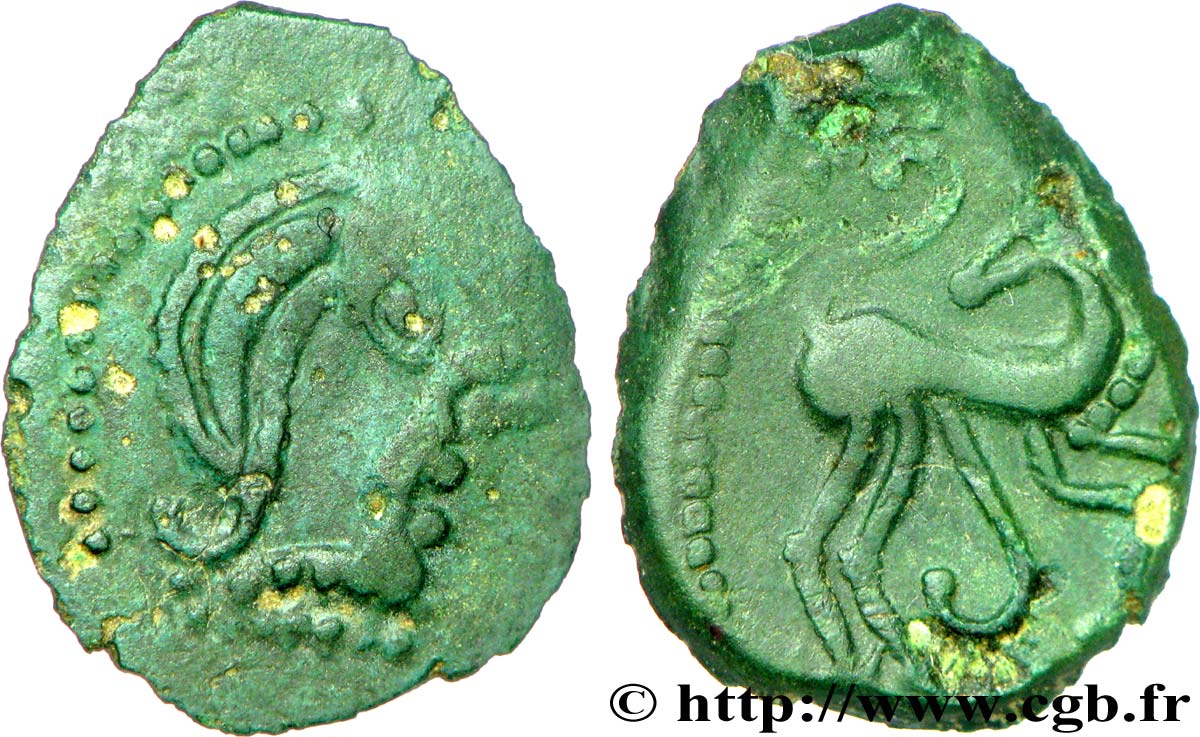 PICTONES / MID-WESTERN, Unspecified Bronze au cheval retourné XF/AU