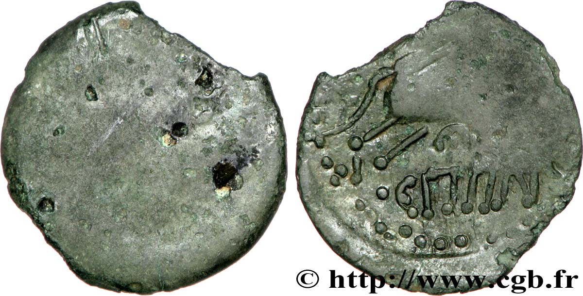 GALLIA BELGICA - MELDI (Regione di Meaux) Bronze EPENOS, imtation B/q.BB