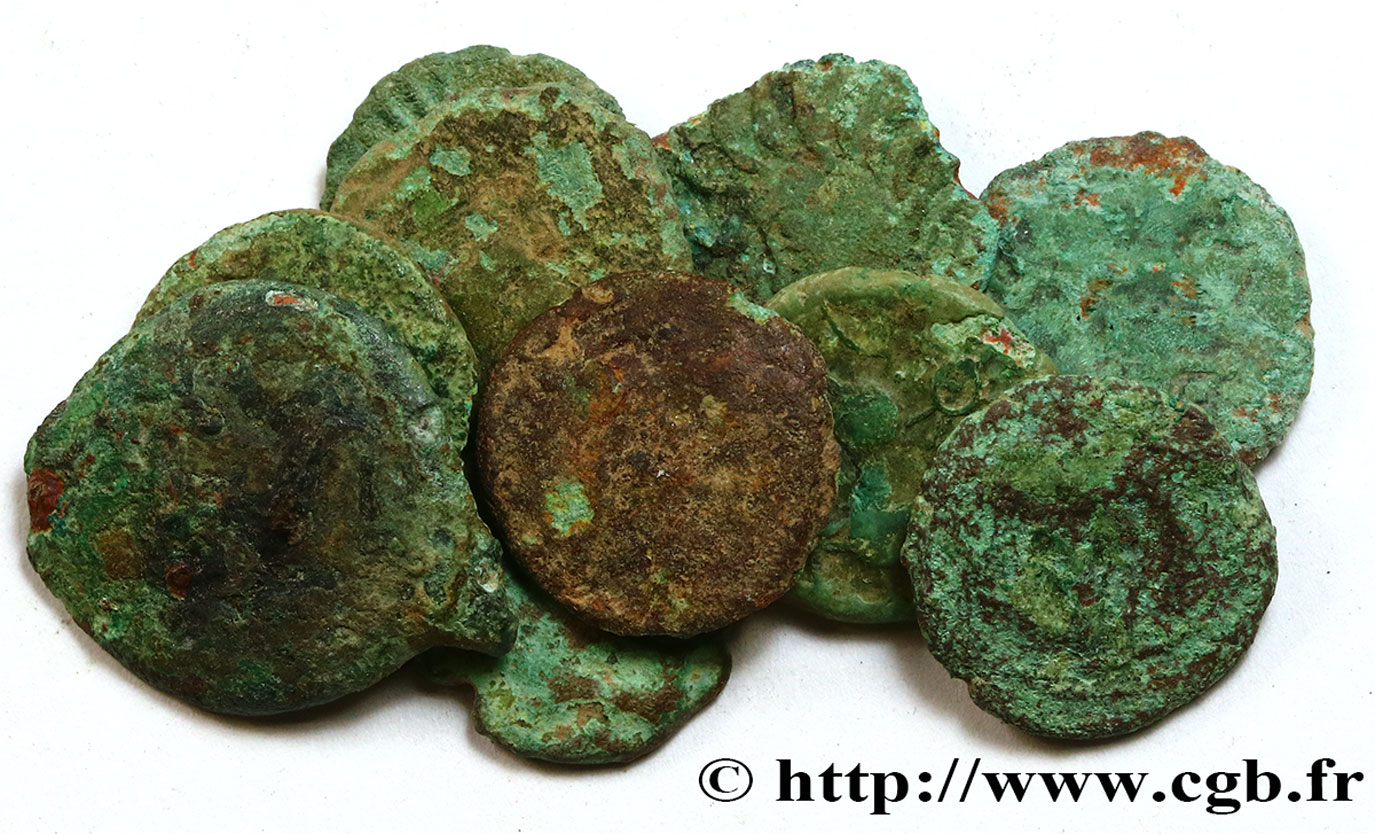 BELLOVACI / AMBIANI, Unspecified Lot de 10 bronzes lot