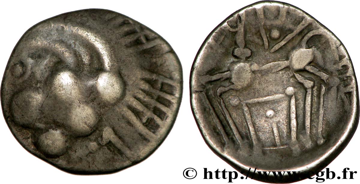 ELUSATES (Area of the Gers) Drachme “au cheval” VF