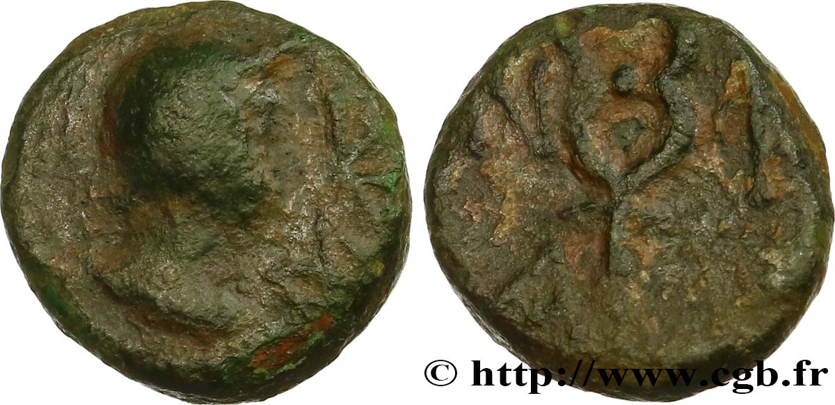 MASALIA - MARSEILLES Petit bronze au caducée BC