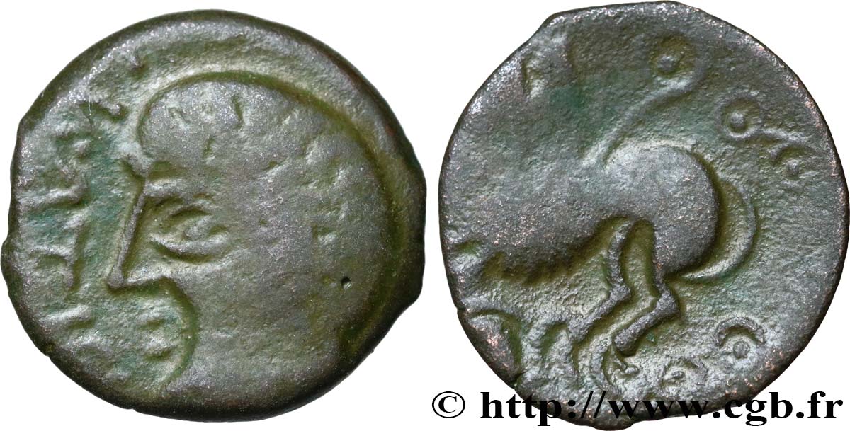 GALLIA BELGICA - REMI (Regione di Reims) Bronze ATISIOS REMOS, classe III q.BB