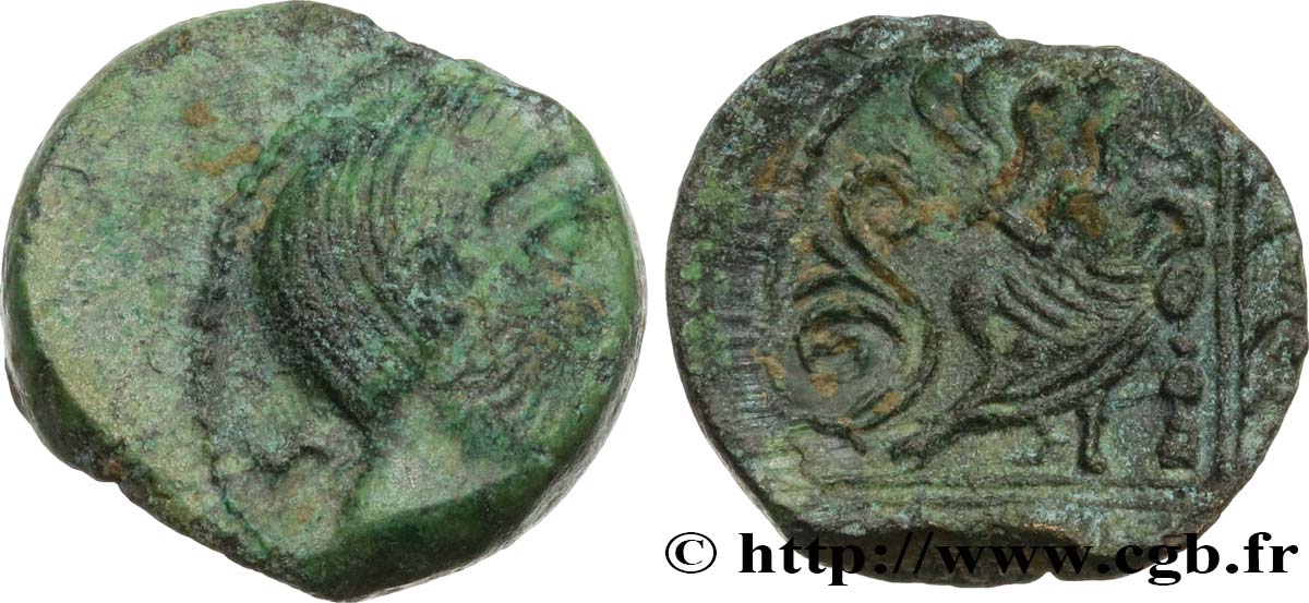 GALLIA - CARNUTES (Regione della Beauce) Bronze PIXTILOS classe V à la “déesse assise” BB