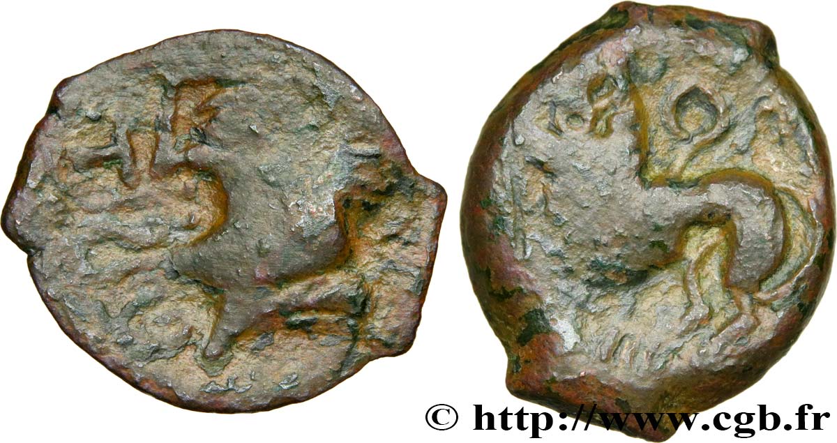 GALLIA BELGICA - REMI (Regione di Reims) Bronze ATISIOS REMOS, classe III q.BB