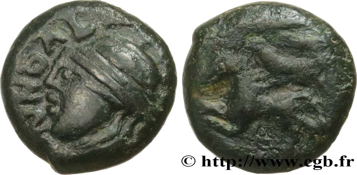 GALLIA BELGICA - LEUCI (Regione di Toul) Bronze MATVGIINOS BB/q.BB
