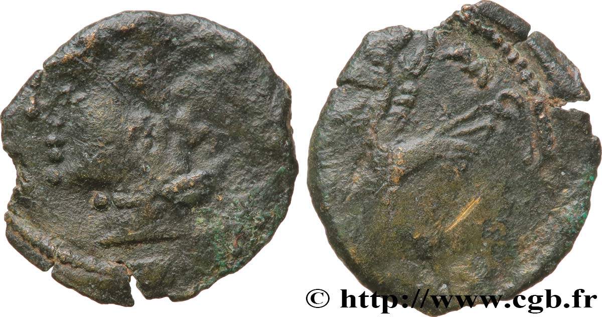 GALLIA - ARVERNI (Región de Clermont-Ferrand) Bronze MOTVIDIACA BC