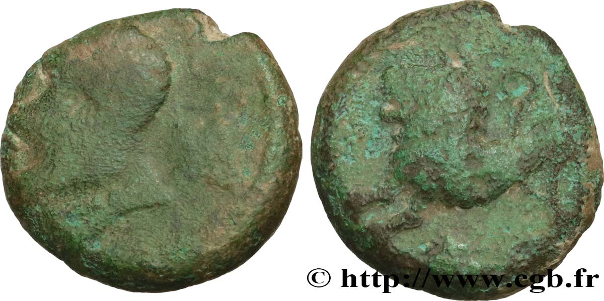 GALLIEN - BELGICA - REMI (Region die Reims) Bronze ATISIOS REMOS, classe II fSS