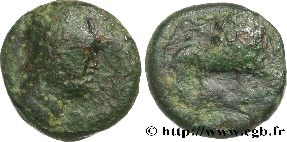 MASALIA - MARSEILLES Petit bronze au lion BC