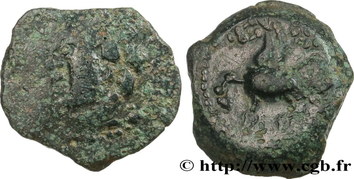 BITURIGES CUBI / CENTRE-OUEST, UNSPECIFIED Bronze ROAC, DT. 3716 et 2613 VF