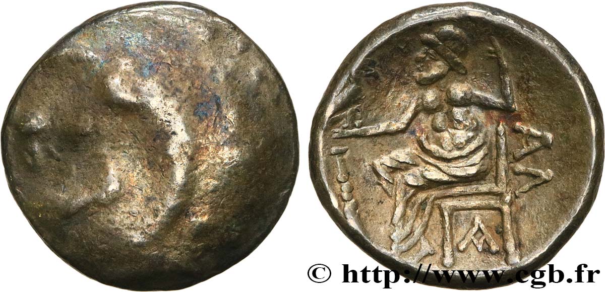DANUBIAN CELTS - TETRADRACHMS IMITATIONS OF ALEXANDER III AND HIS SUCCESSORS Drachme, imitation du type de Philippe III XF