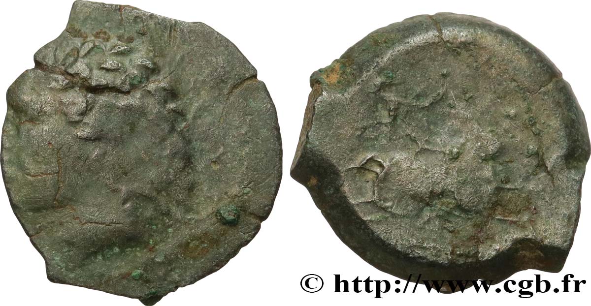GALLIEN - BELGICA - MELDI (Region die Meaux) Bronze EPENOS S