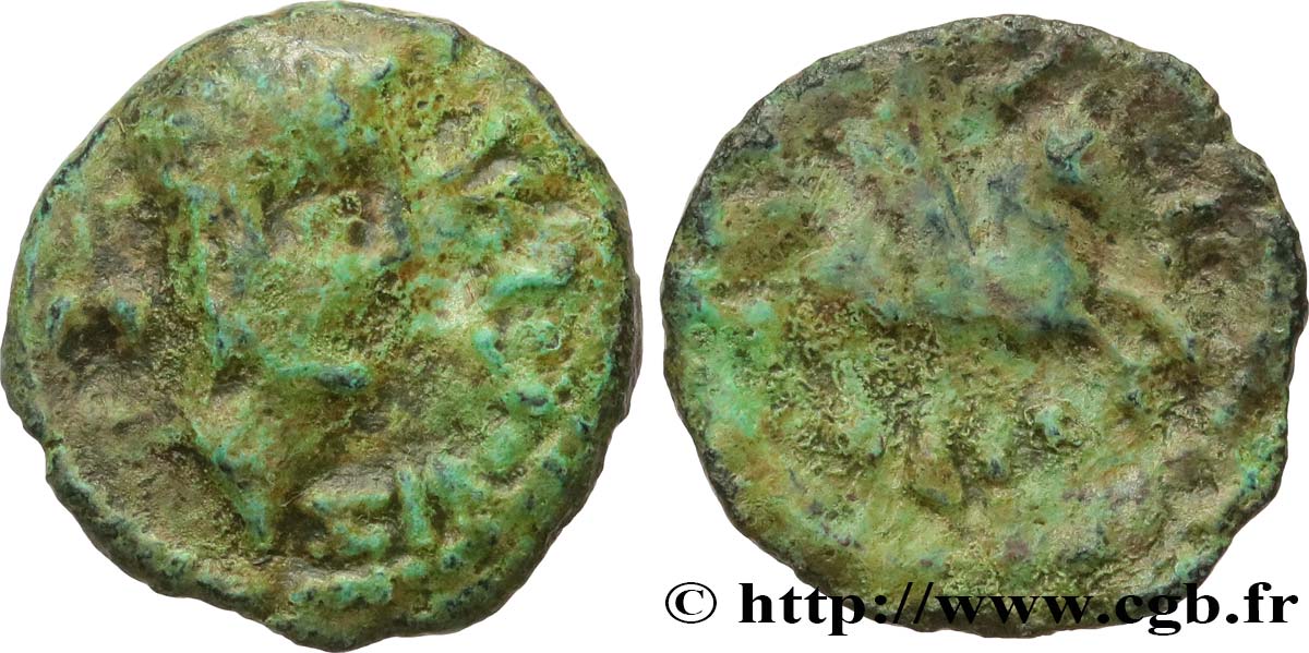 GALLIEN - CARNUTES (Region die Beauce) Bronze TASGIITIOS au pégase S