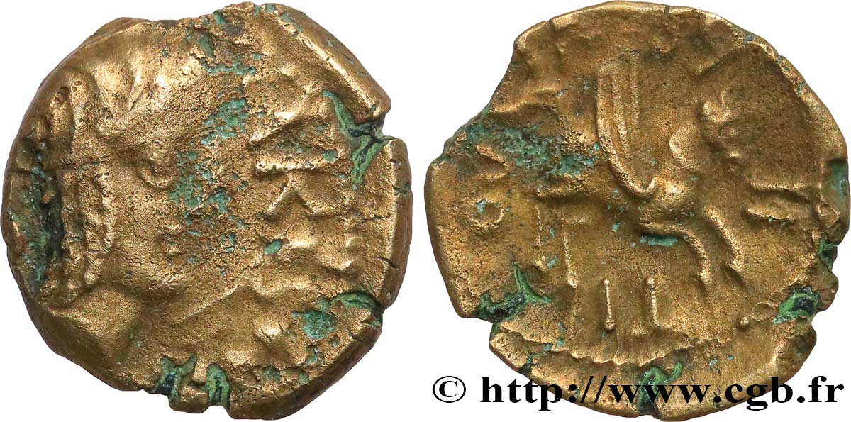 GALLIA - CARNUTES (Beauce area) Bronze TASGIITIOS au pégase VF