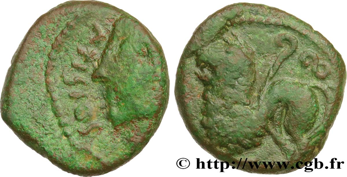 GALLIA BELGICA - REMI (Regione di Reims) Bronze ATISIOS REMOS, classe III q.BB/BB
