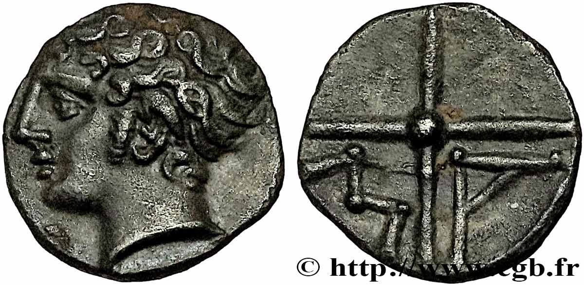 MASSALIEN - MARSEILLES Obole MA, tête à gauche fVZ