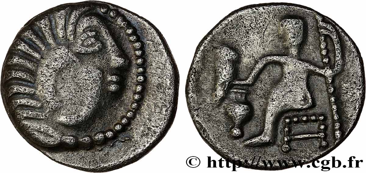 DANUBIAN CELTS - IMITATIONS OF THE TETRADRACHMS OF ALEXANDER III AND HIS SUCCESSORS Drachme, imitation du type d’Alexandre III XF