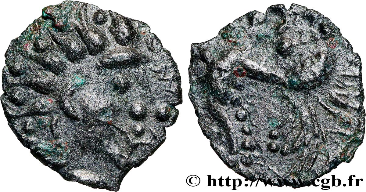 GALLIA - CARNUTES (Beauce area) Bronze au pégase AU/AU