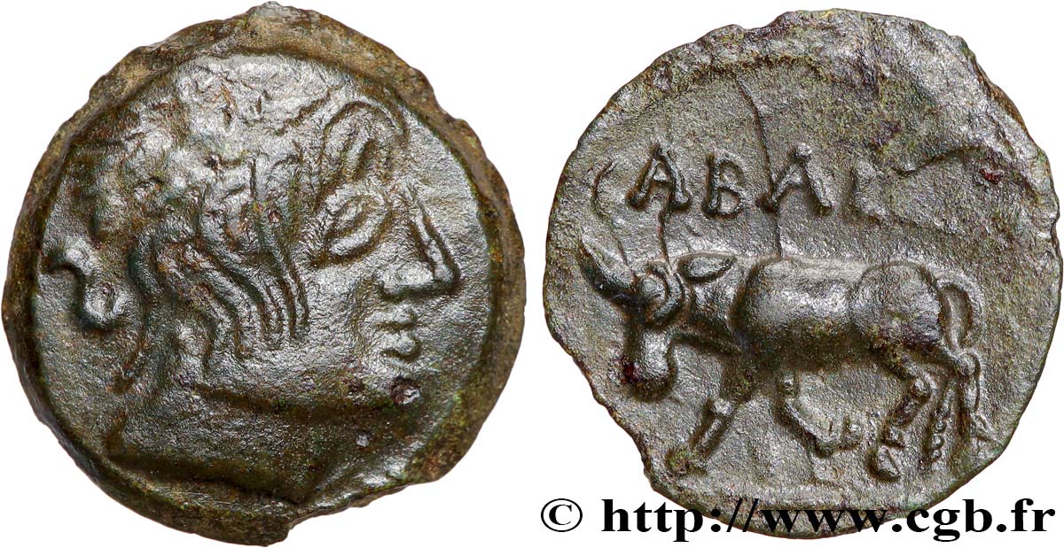 GALLIA - CENTROOESTE - INCERTIAS Bronze CABALLOS EBC