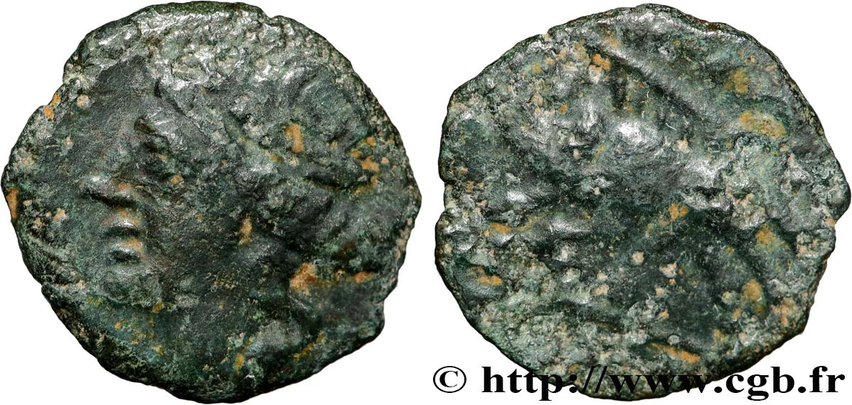 NEMAUSUS - NIMES Bronze au sanglier NAMA SAT SS