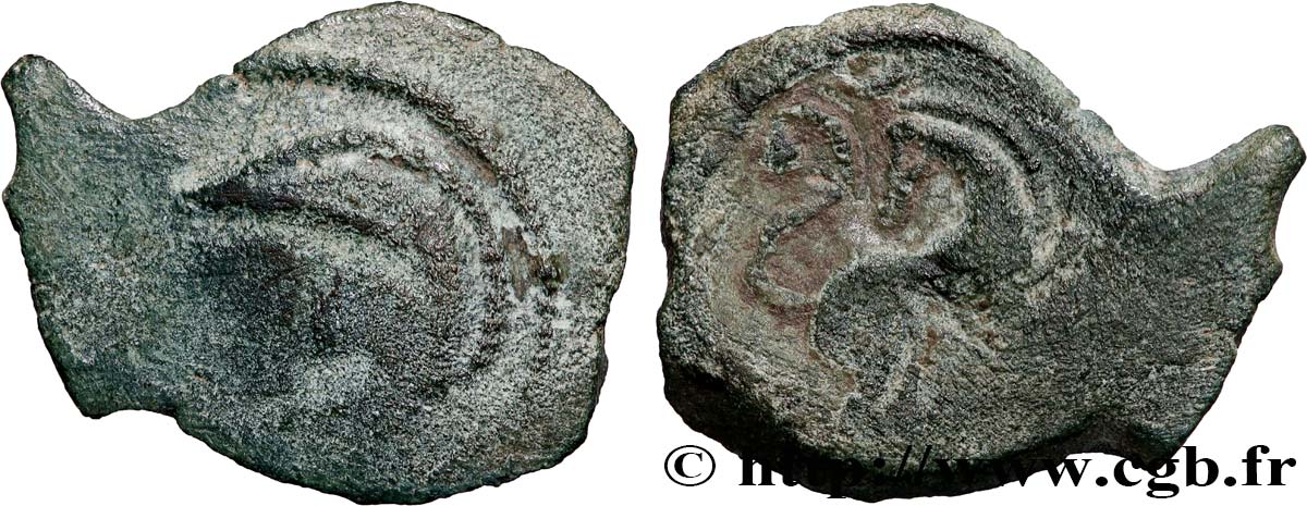 PICTONES / CENTROOESTE, Inciertas Bronze au cheval retourné BC/BC+