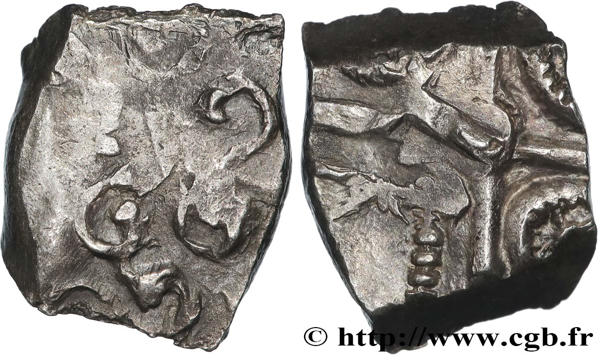 GALLIA - SUDOESTE DE LA GALLIA - RUTENI (Región de Rodez) Drachme “du type de Goutrens” - S. 259 BC/BC+