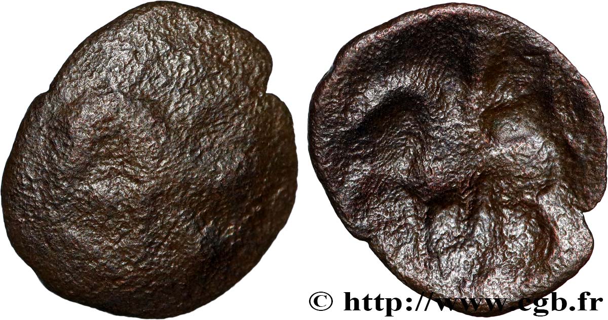 GALLIA BELGICA - AMBIANI (Región de Amiens) Bronze VACIICO, au sanglier et au cavalier RC/RC+