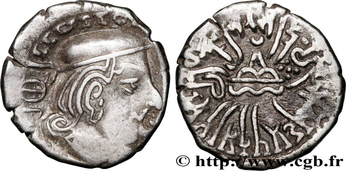 INDE - ABHIRAS - ISVARADATTA Drachme TTB+