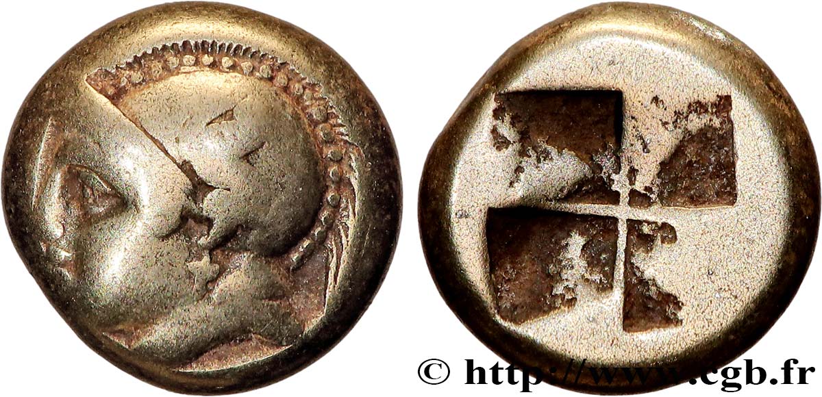 IONIE - PHOCÉE Hecté d’électrum TTB