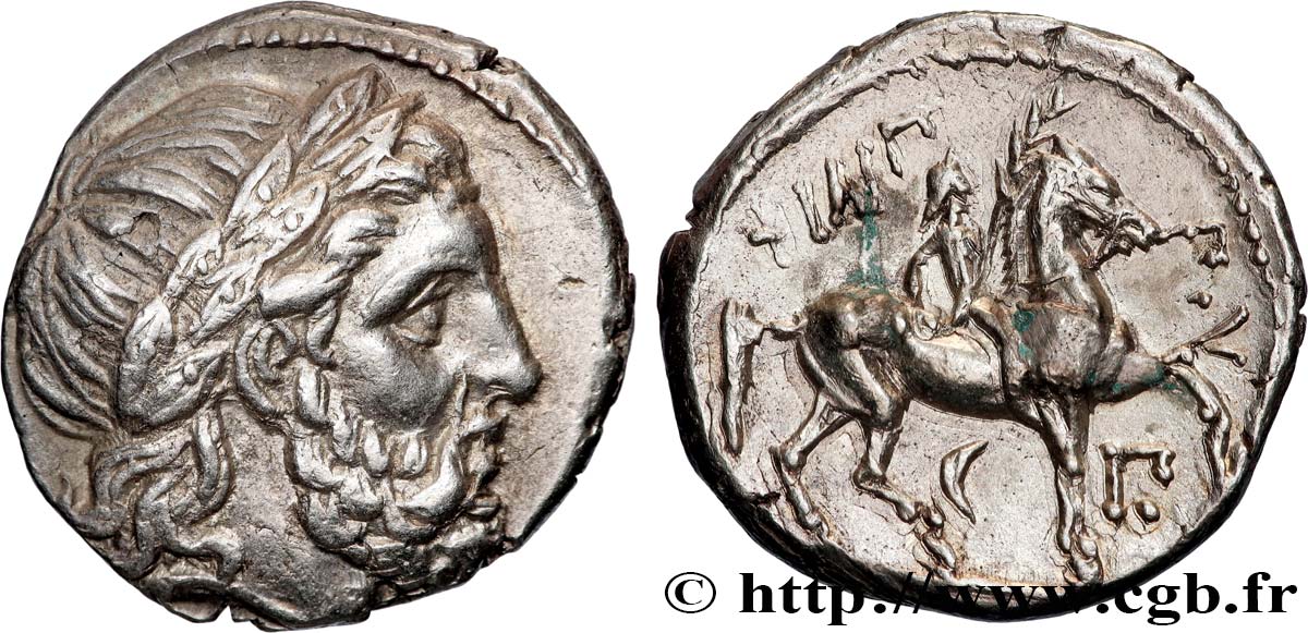 MACÉDOINE - ROYAUME DE MACÉDOINE - PHILIPPE III ARRHIDÉE Tétradrachme SUP