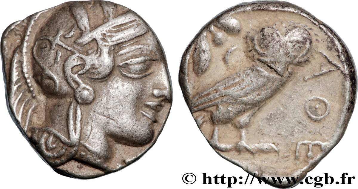 ATTIQUE - ATHÈNES Tétradrachme TTB+/TTB