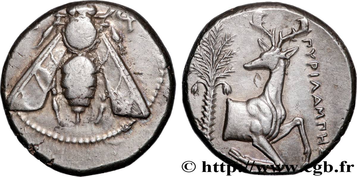 IONIE - ÉPHÈSE Tétradrachme TTB+